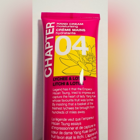 Chapter 04 Lychee & Lotus Hand Cream 100ML NWOT - Picture 8 of 8